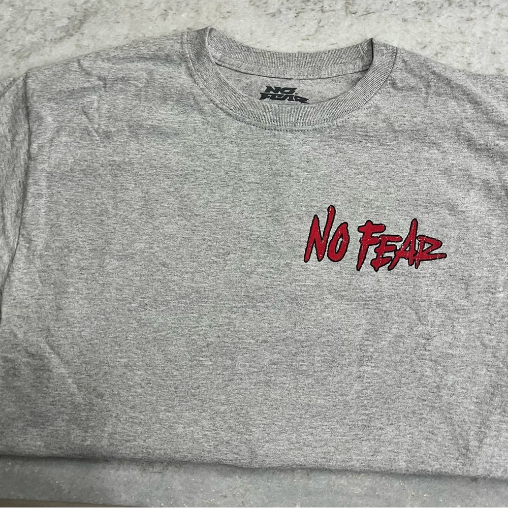 Gray Short Sleeve Tee for Men